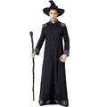 Halloween Witch Costume - Gothic Magic Long Dress for Party Stage Performance