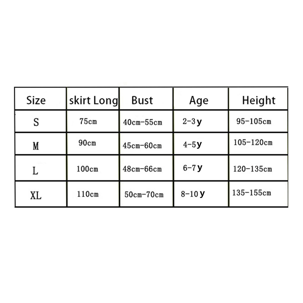 Halloween Witch Costume For Girls Kids Long Veil Dress Princess Dress Birthday Party Dress Stage Performance Dress