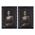 Halloween Decoration 3d Change Face Expression Moving Ghost Portrait Photo Frame Horror Party Castle Haunted House Props Decor